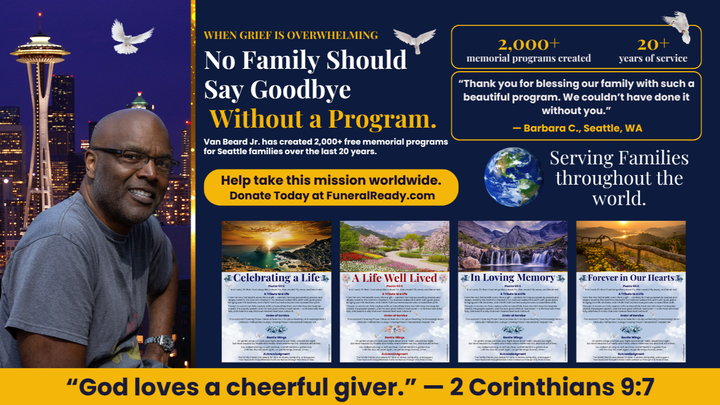 No Family Should Say Goodbye Without a Program campaign photo, 1 of 5