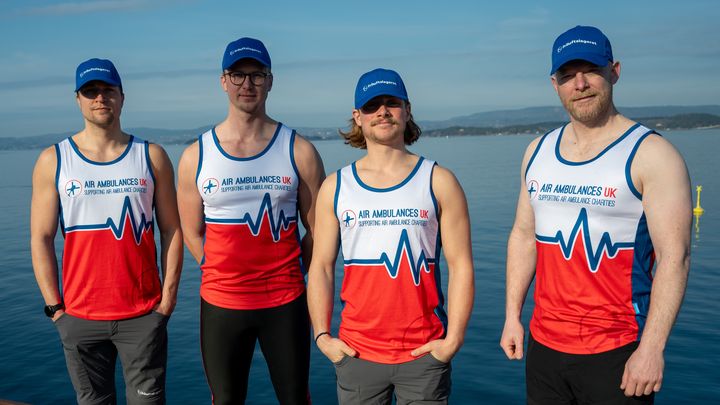The Nordic Endeavour - Rowing Norway for Air Ambulances UK campaign photo, 1 of 8