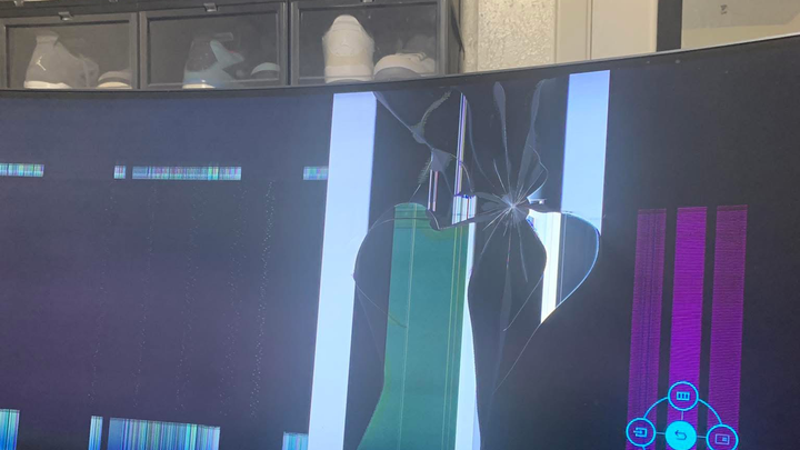 Help Stephen Chavera Replace His Shattered Monitor campaign photo, 1 of 3