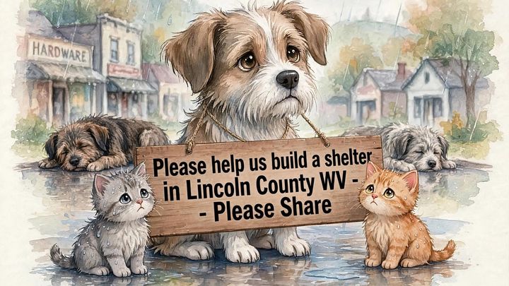 Help Build An Animal Shelter in Lincoln County, WV campaign photo, 1 of 3