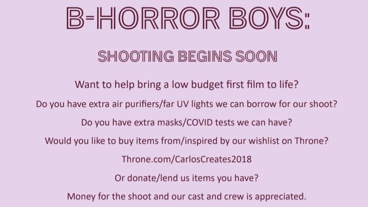 Help Bring B-Horror Boys to Life campaign photo, 1 of 5