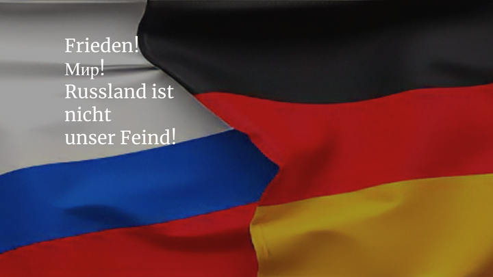 Russland ist nicht unser Feind campaign photo, 1 of 3