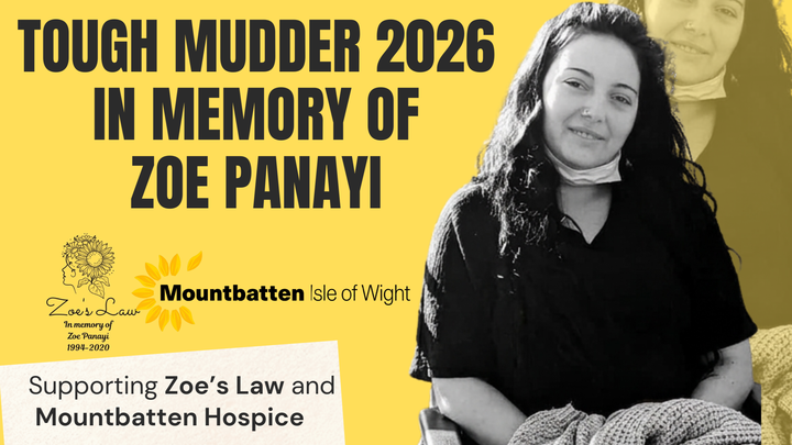 Tough Mudder for Zoe: Action Over Excuses campaign photo, 1 of 3
