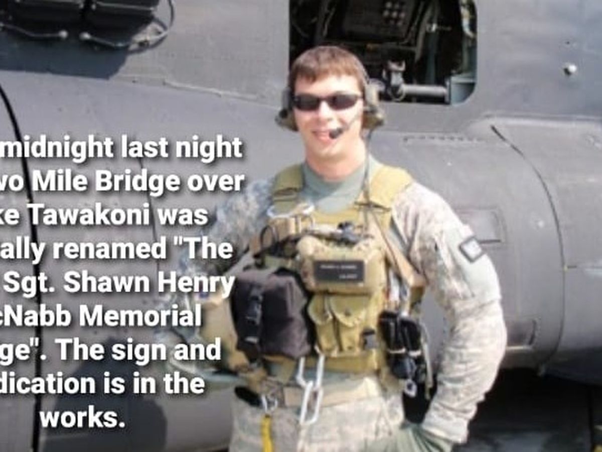 IN MEMORY OF SSG SHAWN HENRY MCNABB BRIDGE FUND campaign photo, 1 of 2