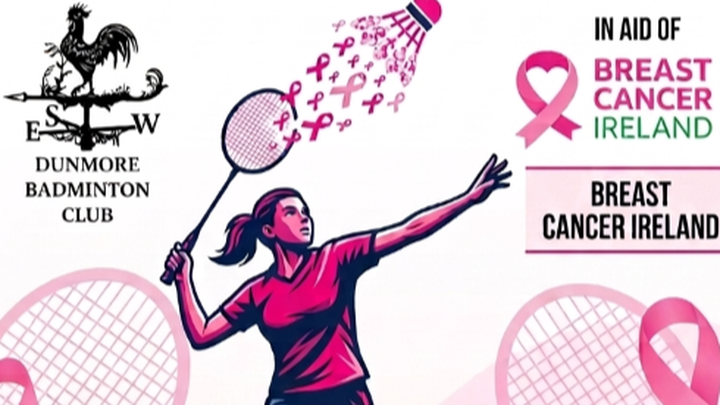 Smash Cancer! - Badminton Marathon - Breast Cancer Ireland campaign photo, 1 of 3