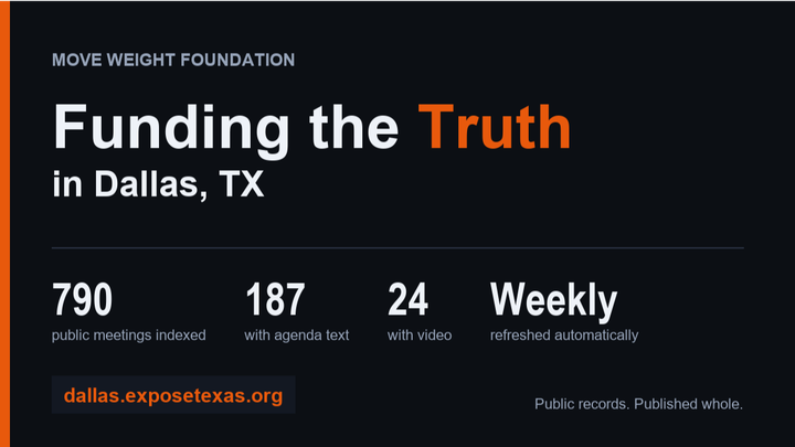 Fund Public Records Access in Dallas campaign photo, 1 of 3
