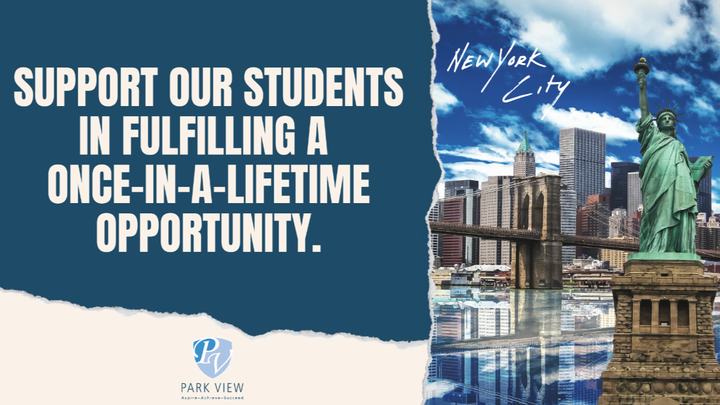 Park View Students NYC Experience campaign photo, 1 of 2