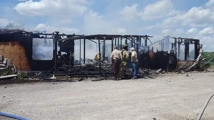 House fire campaign photo, 1 of 3