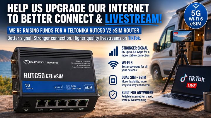 Help Us Get a Fast 5G Router campaign photo, 1 of 5