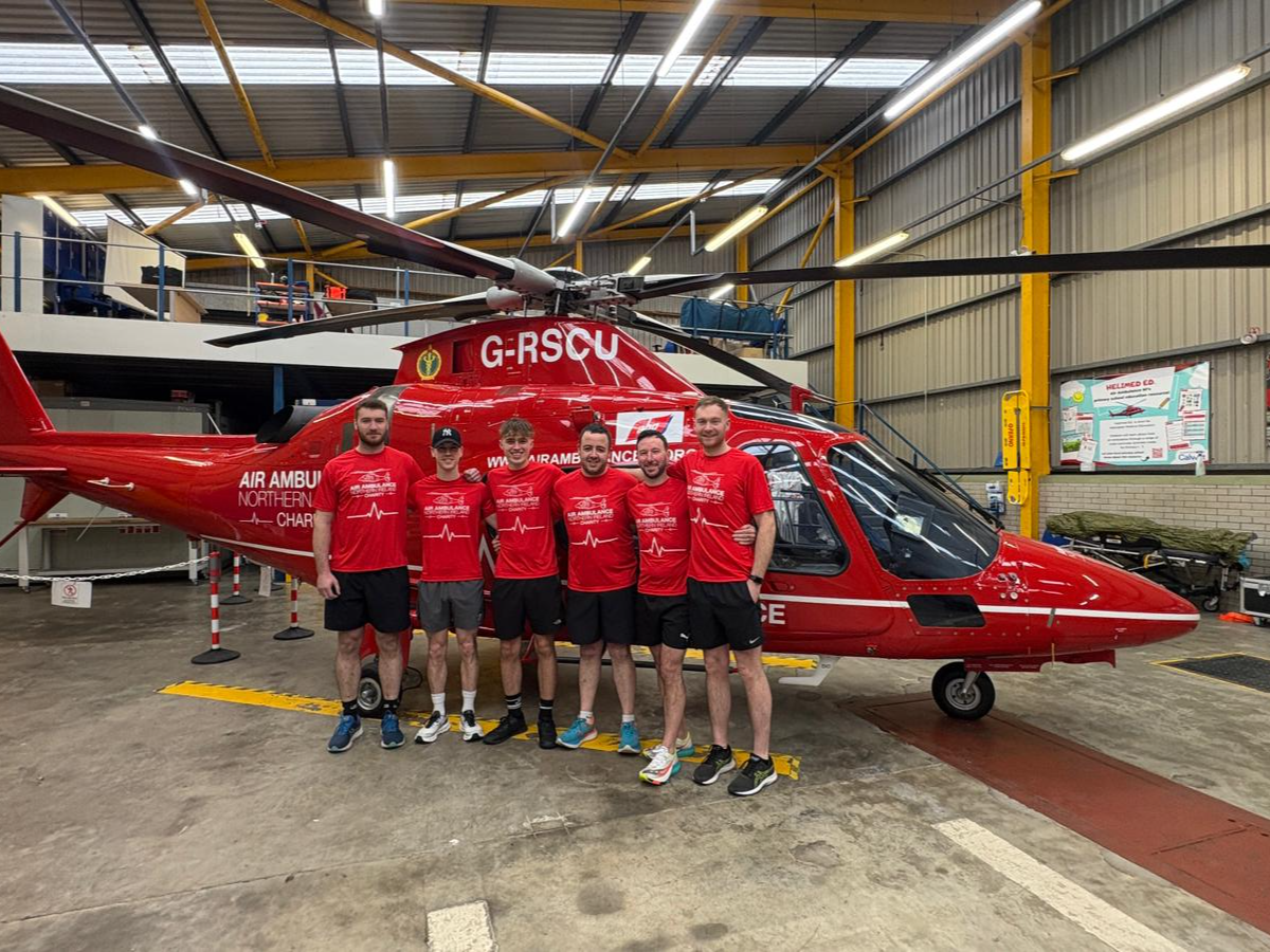 Track to Track in aid of Air Ambulance & Evora Hospice campaign photo, 1 of 3