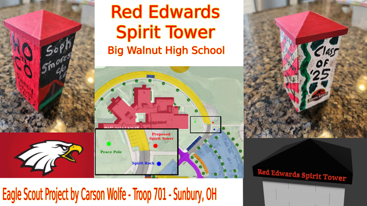 Support Carson's Eagle Scout Project Honoring Red Edwards campaign photo, 1 of 2