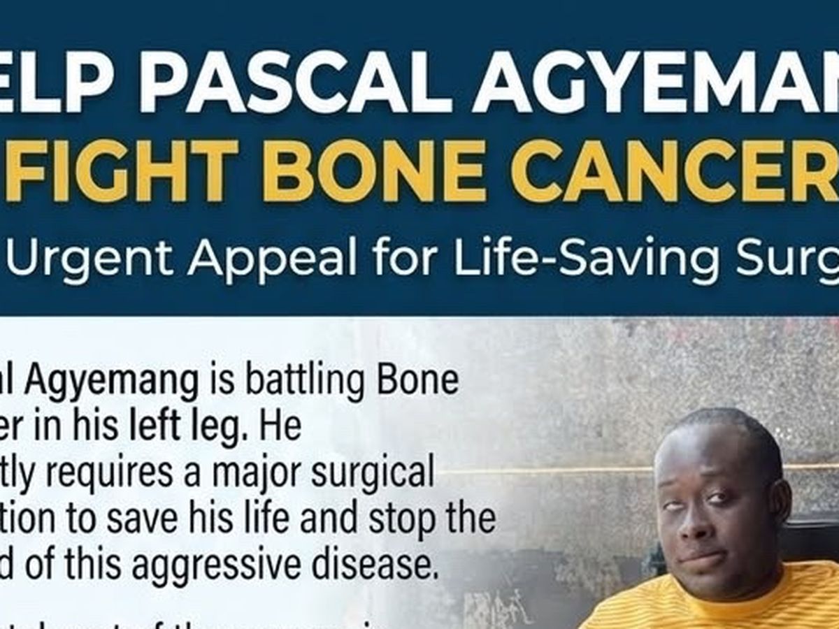 Cancer Clsim Fundraiser by Silas Quarcoo Barawusu : Help Pascal Fight Bone Cancer