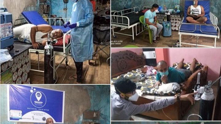 COVID-19 Kolkata: Oxygen cylinders, PPE, etc campaign photo, 1 of 2