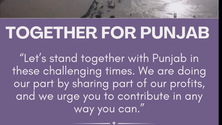 Fund raising for punjab floods. campaign photo, 1 of 6
