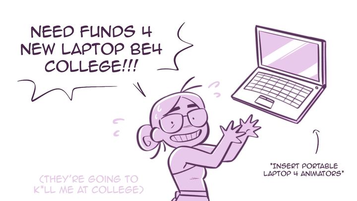 Kampagnen-Foto für Funds for a New Laptop, 1 von 7