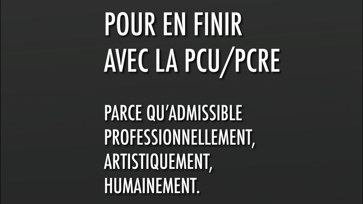 Pour en finir avec la PCU-PCRE campaign photo, 1 of 4