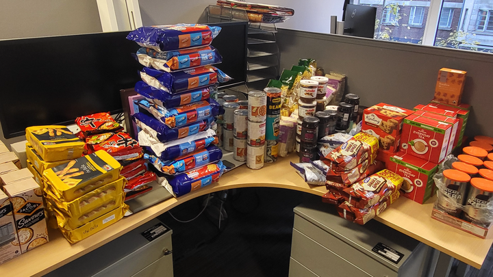 Poten London Office Christmas Charity Drive campaign photo, 1 of 3