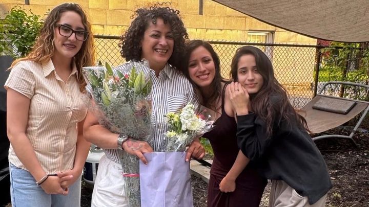 Natalie and her family after a horrible motorcycle accident campaign photo, 1 of 8