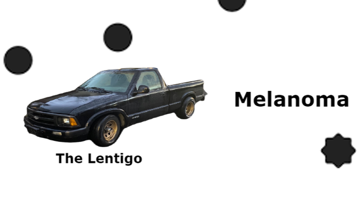Truck Melanoma Fund campaign photo, 1 of 2