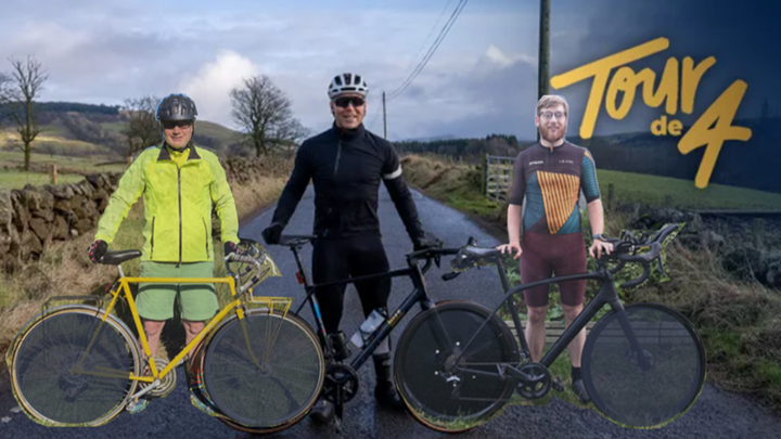 Tour de 4. Fighting Cancer Together. campaign photo, 1 of 4