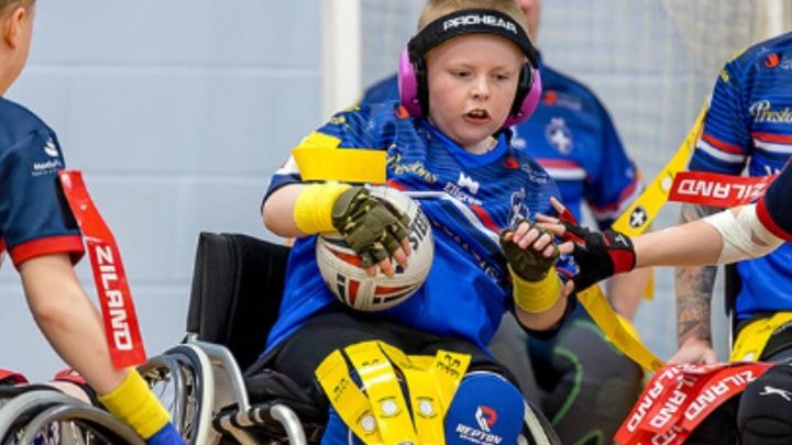 Help Wynter get his own specialised rugby chair campaign photo, 1 of 8