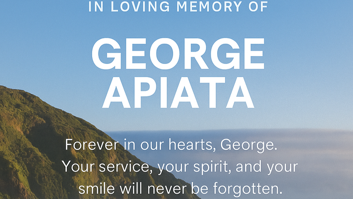 In Loving Memory of George Apiata campaign photo, 1 of 3