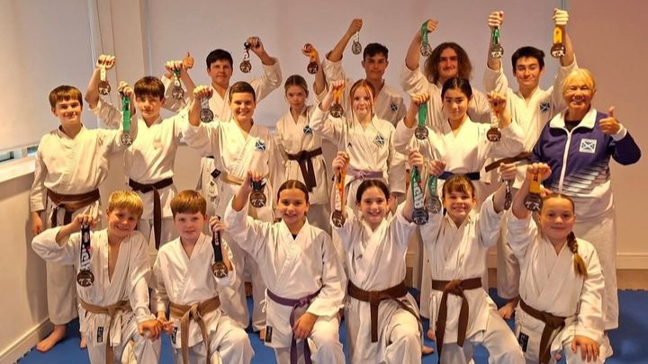 Karate Alba to raise funds by a sponsored kickathon campaign photo, 1 of 4
