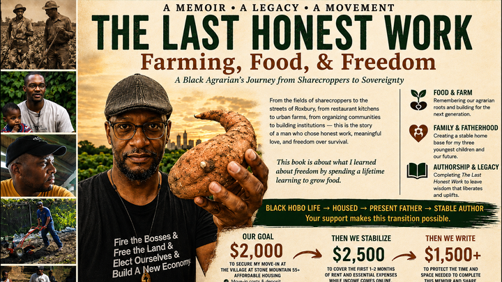 Help Cubby Finish His Memoir on Food & Community campaign photo, 1 of 7