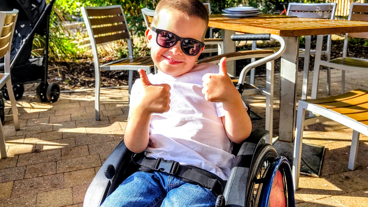 Arthur’s SMA journey campaign photo, 1 of 4