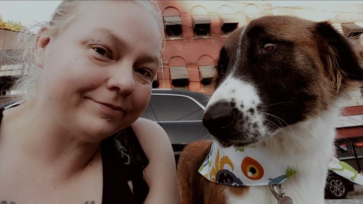 One Woman, One Dog, One More Chance to Rebuild campaign photo, 1 of 5