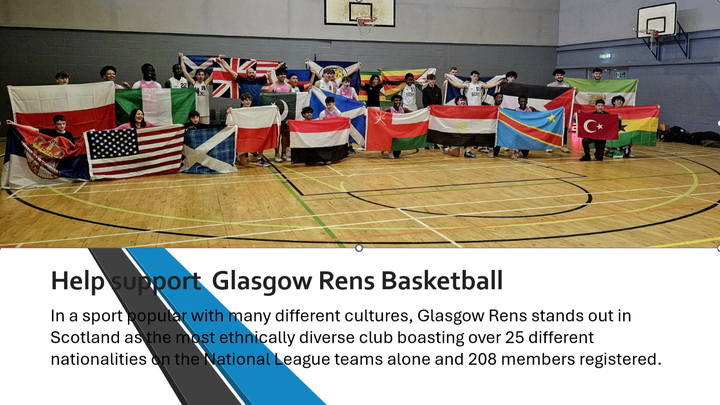 Help Glasgow RENS Basketball Club reach new goals campaign photo, 1 of 6