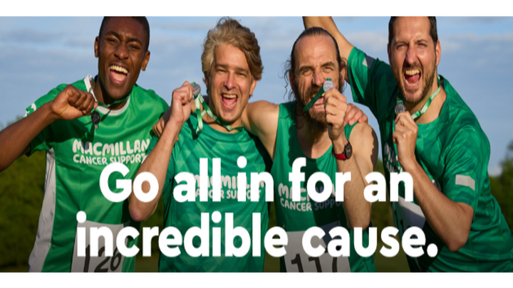 Running Cape Town Marathon for Macmillan Cancer Support campaign photo, 1 of 4