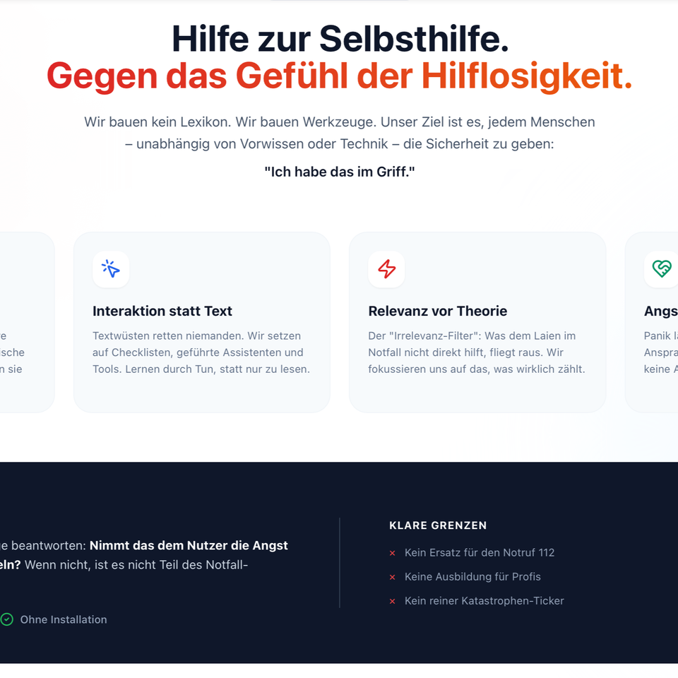 Notfall-Navigator – Leben retten durch Wissen