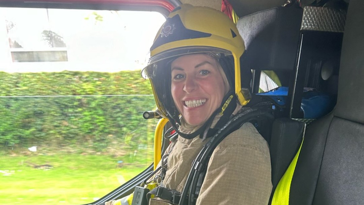 Firefighters and children of Ukraine campaign photo, 1 of 8