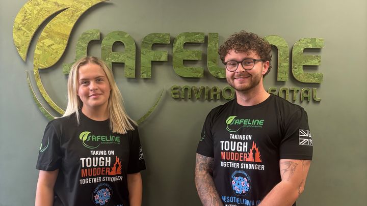 Ellie & Morgan Take on Tough Mudder for Mesothelioma UK campaign photo, 1 of 3