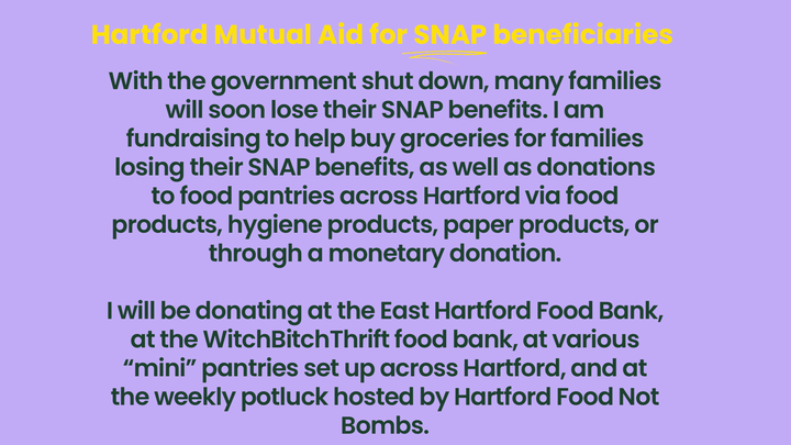 Join Marta in Providing Essential Aid to Hartford campaign photo, 1 of 3