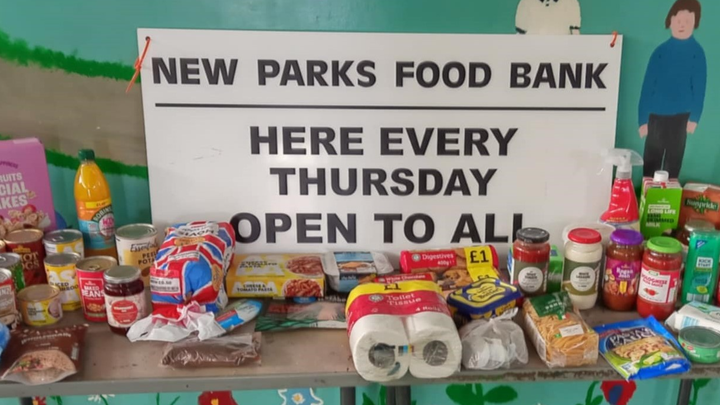 NEW PARKS FOOD BANK. campaign photo, 1 of 3
