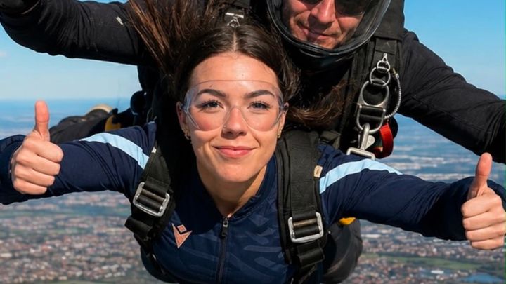 Skydive for Stoke City Foundation campaign photo, 1 of 4