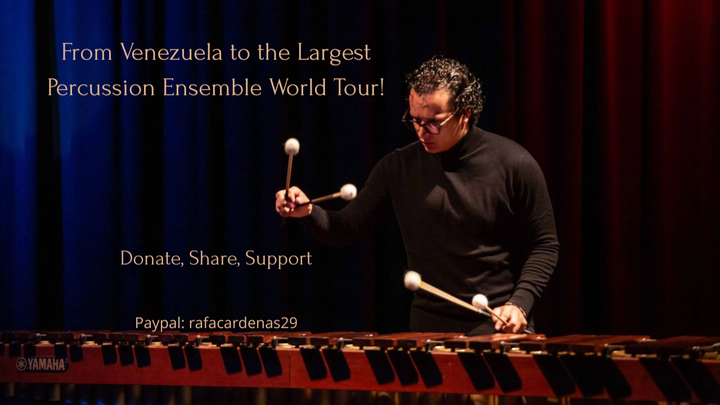 From Venezuela to the Largest Percussion Ensemble World Tour campaign photo, 1 of 8