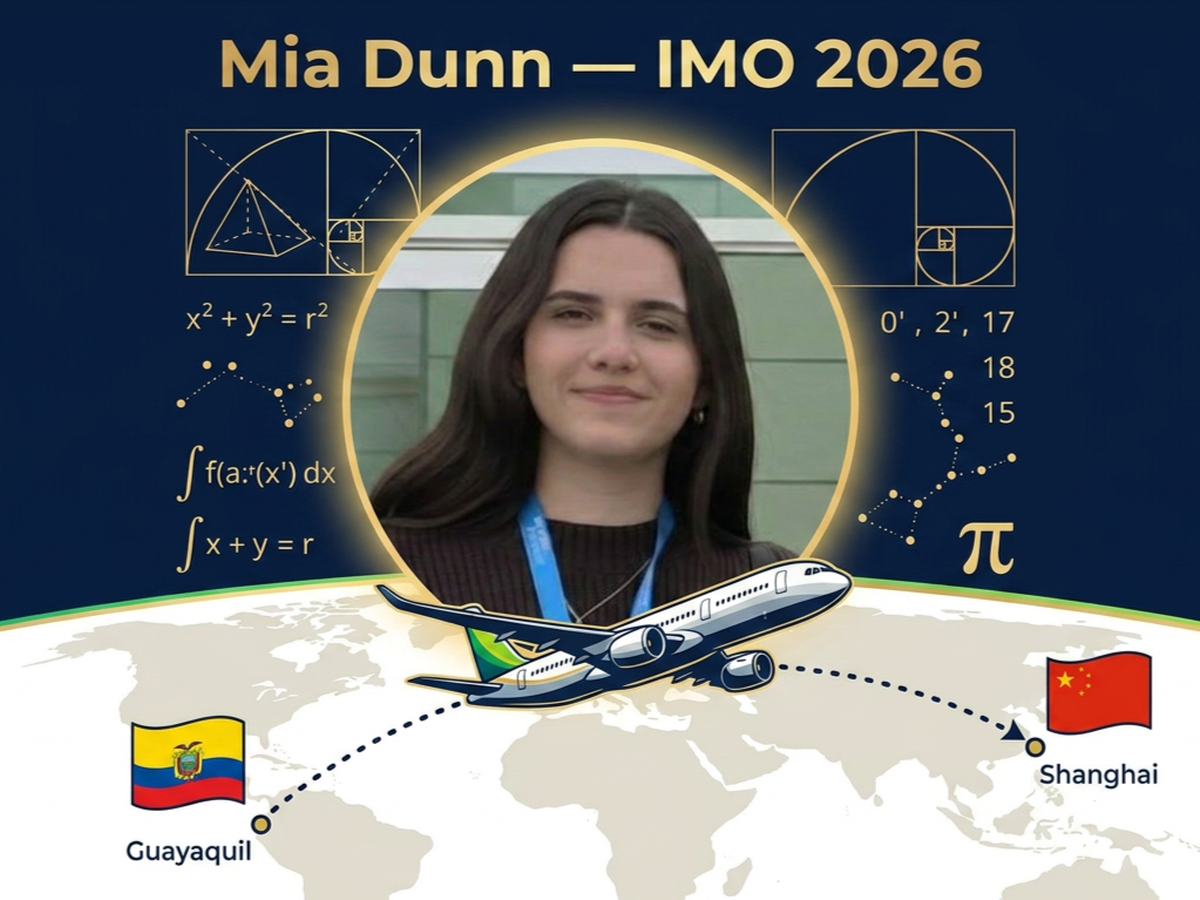 Bertha Math Fundraiser by Jennifer Bertha : ¡Mia en la IMO! - Mia to the ...