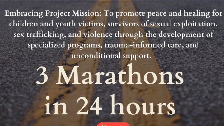 3 Marathons in 24 hours campaign photo, 1 of 2