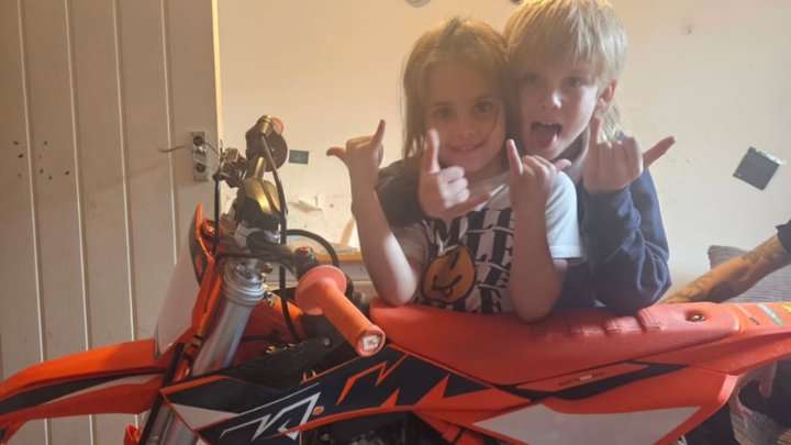Had their bikes stolen 5 days before Christmas campaign photo, 1 of 6