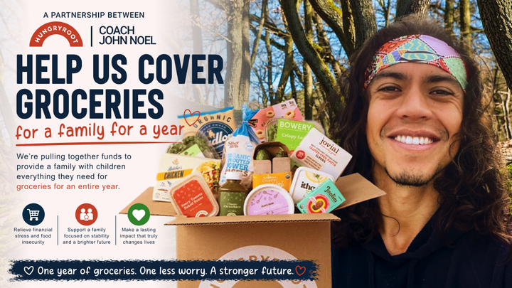 Coach John Noel x Hungryroot Grocery Fund