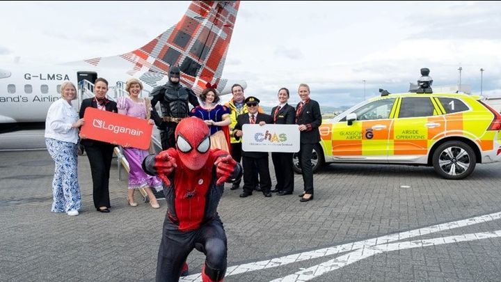 Loganair Skydive to fundraise for CHAS campaign photo, 1 of 4