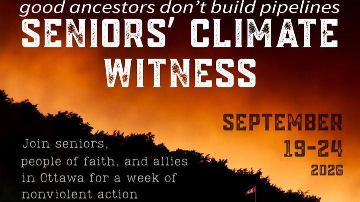Seniors' Climate Witness and Caravan campaign photo, 1 of 4