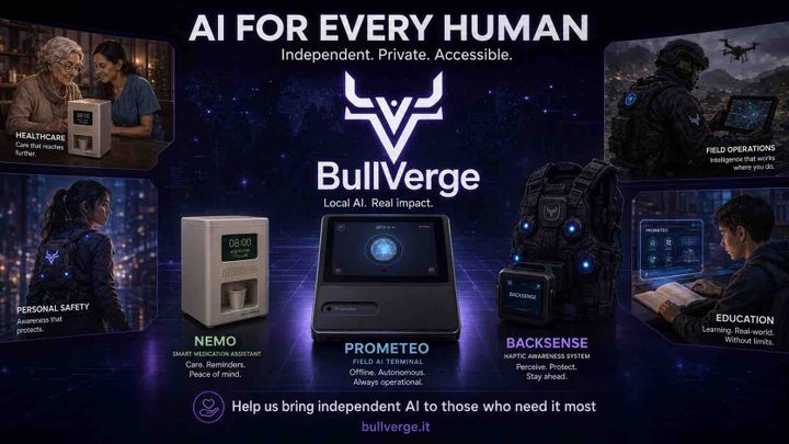 Help BullVerge Bring AI to Those Who Need It Most campaign photo, 1 of 3