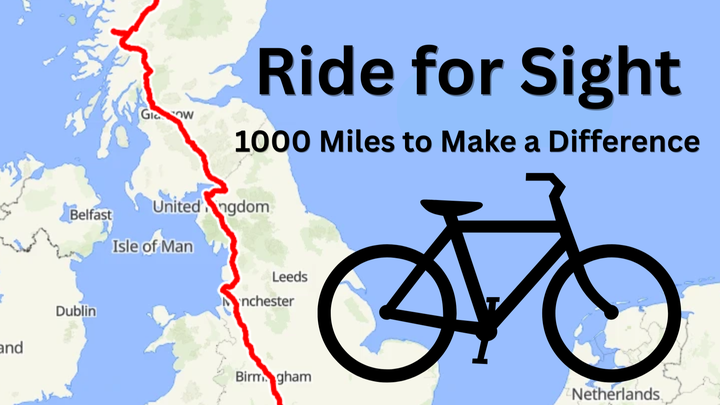 Ride for Sight: 1,000-Miles to Make a Difference campaign photo, 1 of 5