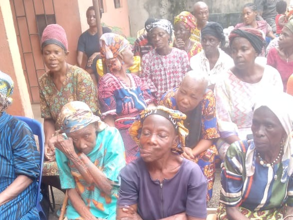 Underprivileged and widows campaign photo, 1 of 5