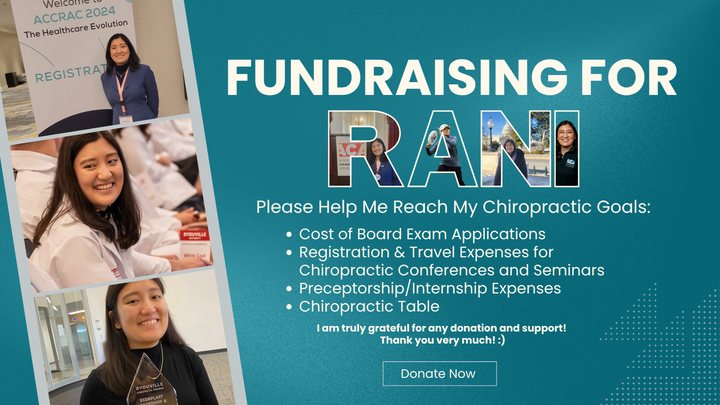 Support My Final Year in Chiropractic School campaign photo, 1 of 8