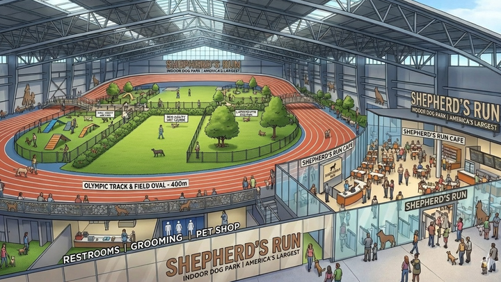 Help Build Shepherd’s Run Indoor Dog Park campaign photo, 1 of 6